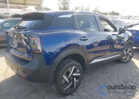 2025 Nissan Kicks Sv Fwd from USA, damaged, VIN 3N8AP6CA8SL400034